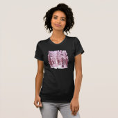 Pink Winter Forest  T-shirt (Voorkant volledig)