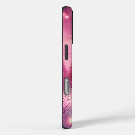 Pink Winter Gymnastics Balance Beam Custom Holiday Case-Mate iPhone Case (Achterkant / Rechts)