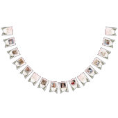 Pink Winter Onederland 1st Birthday Monthly Photo Vlaggetjes (Alle)