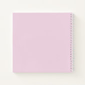 Pink Wisteria Baptism Guest Book Notitieboek (Achterkant)