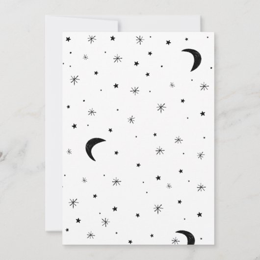 Pink Witch Halloween Party Kaart (Achterkant)