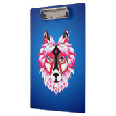 Pink Wolf Head artwork-24531 Klembord (Links)