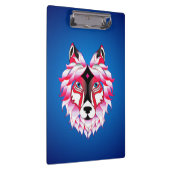 Pink Wolf Head artwork-24531 Klembord (Rechts)