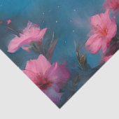 Pink Wolf Tissuepapier (Detail)