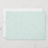 Pink Woodland Animal Baby shower per post Kaart (Achterkant)