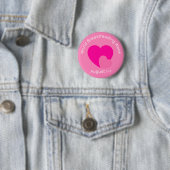 Pink World Breastfeeding Week Button (In situ)