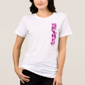 Pink Yarrow Brides T-shirt (Voorkant)