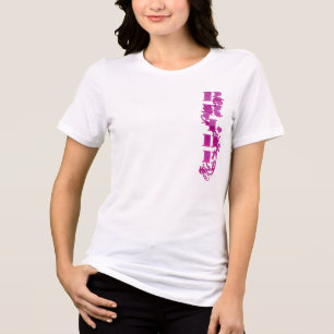 Pink Yarrow Brides T-shirt