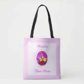 Pink Yellow Cattleya Orchid Moederdag Canvas tas (Voorkant)