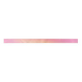 Pink Yellow Gradient Pattern Satin Ribbon Satijnen Lint (Voorkant)