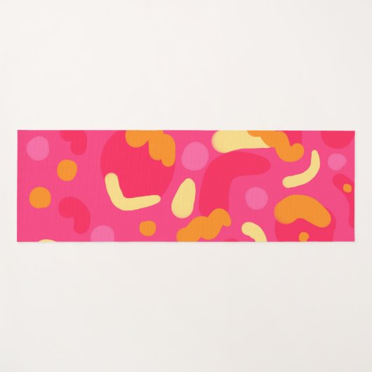 Pink yogamat (Voorkant (horizontaal))