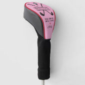 Pink You Are My Hole In One Golfheadcover (Schuin)
