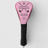 Pink You Are My Hole In One Golfheadcover (Voorkant)