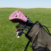 Pink You Are My Hole In One Golfheadcover (Insitu)