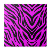 Pink Zebra Tegeltje (Voorkant)