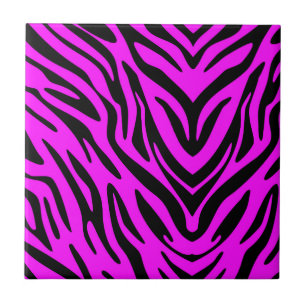 Pink Zebra Tegeltje