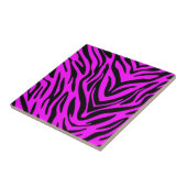 Pink Zebra Tegeltje (Zijkant)