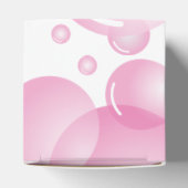 PInk zeepbel meisje baby shower dank je partij Bedankdoosjes (Bovenkant)