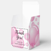 PInk zeepbel meisje baby shower dank je partij Bedankdoosjes (Geopend)