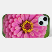 Pink zinnia - floral Case-Mate iPhone case (Achterkant (horizontaal))