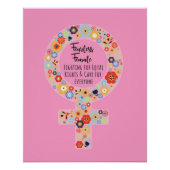 Pink zonder Vrouw Poster (Voorkant)