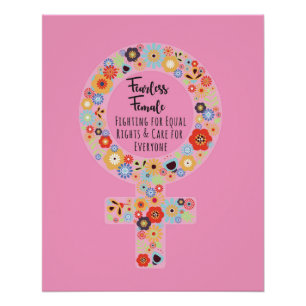 Pink zonder Vrouw Poster