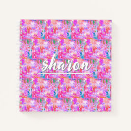 Pinkalicious Abstract Design Spiral Notitieboek