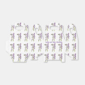 Pinkbells Fabric Pattern. Bedankdoosjes (Uitgevouwen)