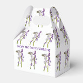 Pinkbells Fabric Pattern. Bedankdoosjes (Voorkant Zijde)