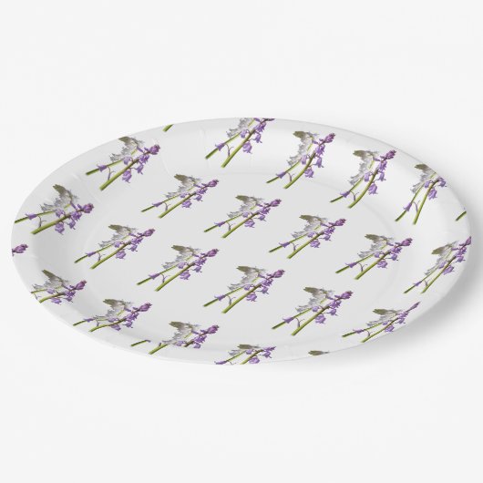 Pinkbells Fabric Pattern. Bord (Gekanteld)