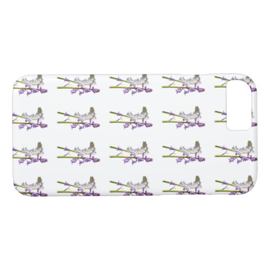 Pinkbells Fabric Pattern. Case-Mate iPhone Case (Achterkant (Horizontaal))