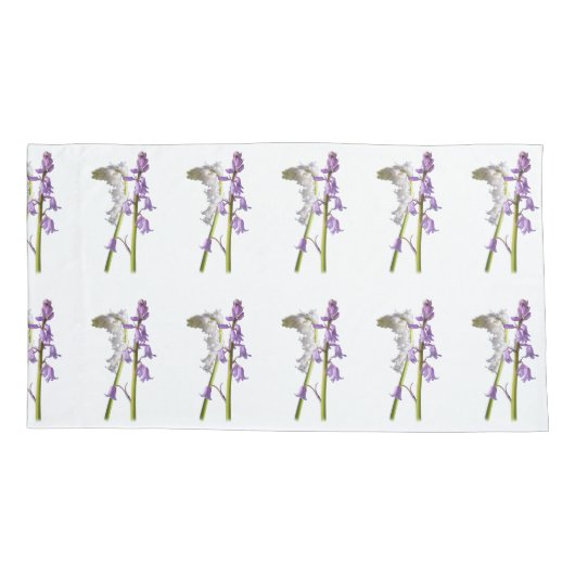 Pinkbells Fabric Pattern. Kussensloop (Achterkant-Links)