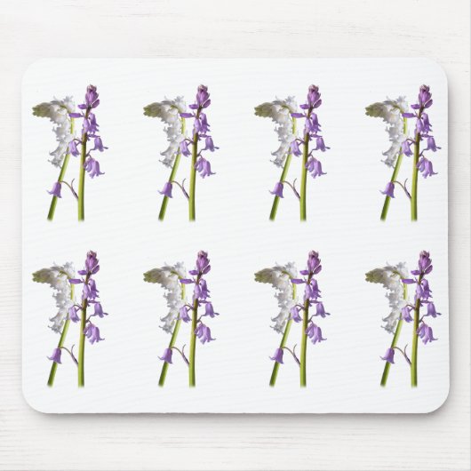 Pinkbells Fabric Pattern. Muismat (Voorkant)