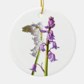 Pinkbells, Whitebells. Keramisch Ornament (Voorkant)