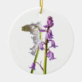 Pinkbells, Whitebells. Keramisch Ornament