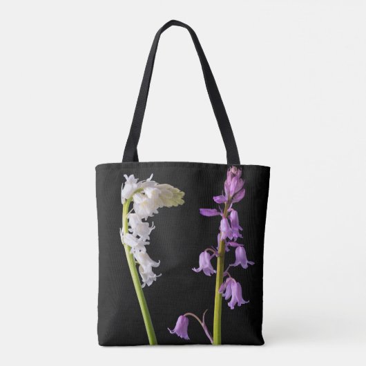 Pinkbells Whitebells Tote Bag (Achterkant)