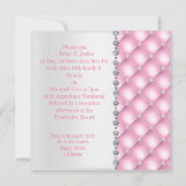  PINKDIAMOND WEDDING INVITATION KAART (Achterkant)