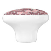 Pinke I Whaley houdt van je! Keramische Knop (Zijkant)