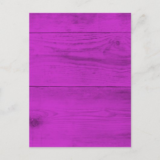 Pinke Wood Structure Briefkaart (Voorkant)