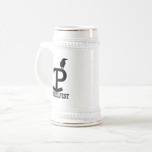 Pinkel Crow Bierpul (Voorkant links)