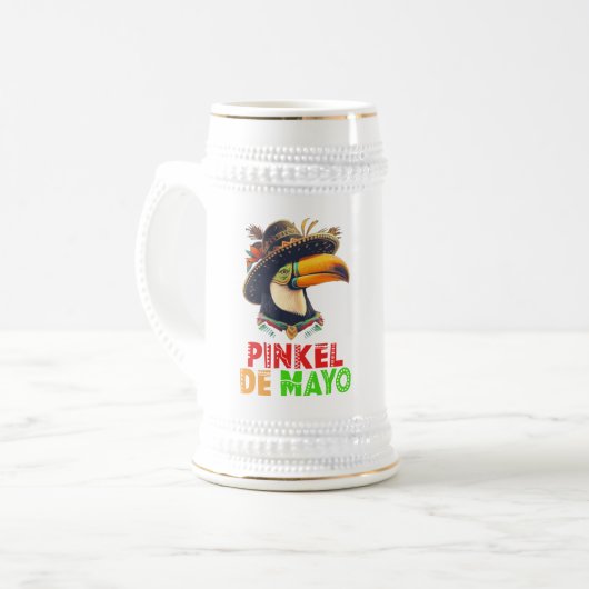 Pinkel De Mayo Bierpul (Voorkant links)