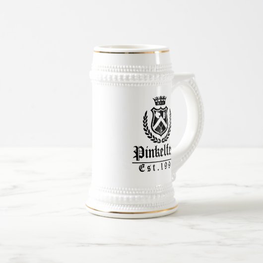 Pinkelfest-Logo Bierpul (Voorkant rechts)