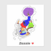 Pinkerton paraplu sticker (Vel)