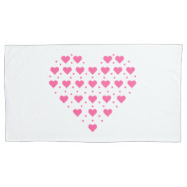 Pinkes Herz Kussensloop