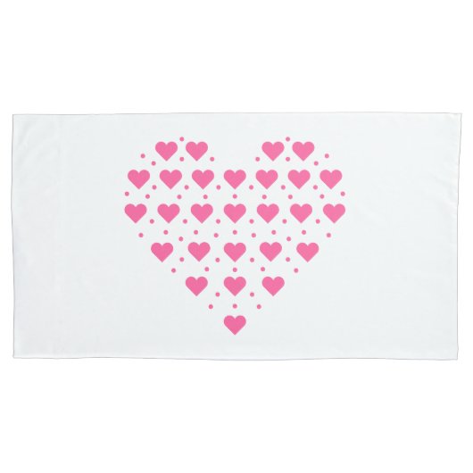 Pinkes Herz Kussensloop (Voorkant)