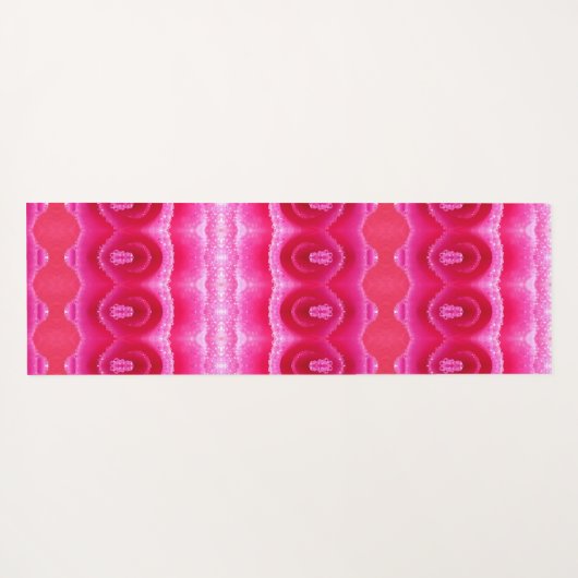 Pinkey Roos Ikat 3 Yogamat (Achterkant (horizontaal))