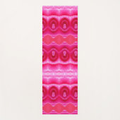 Pinkey Roos Ikat 3 Yogamat (Voorkant)