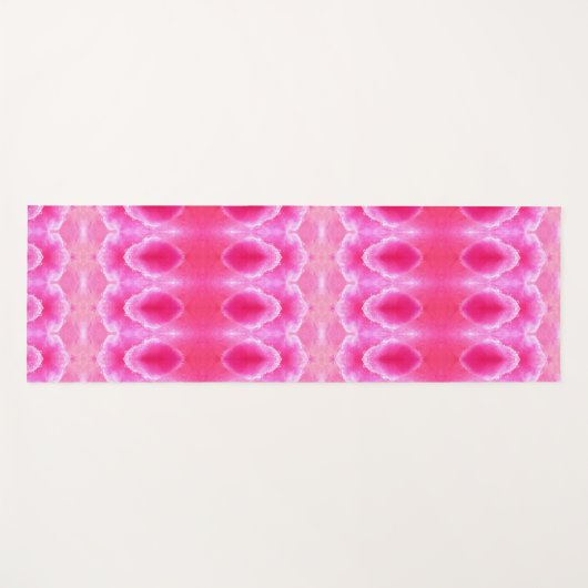 Pinkey Roos Ikat 4 Yogamat (Voorkant (horizontaal))