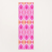 Pinkey Roos Ikat 5 Yogamat (Voorkant)