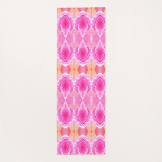 Pinkey Roos Ikat 5 Yogamat (Achterkant)